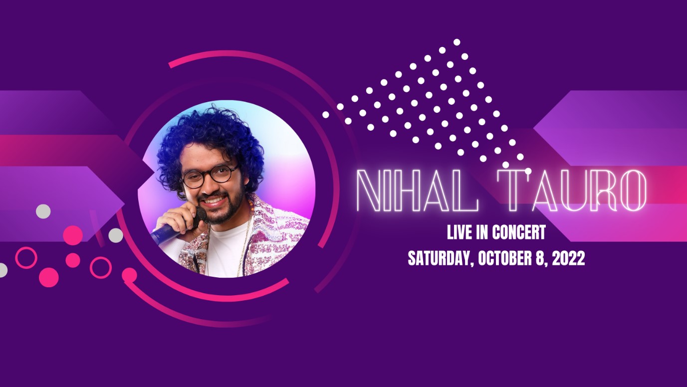Nihal Tauro Live In Concert Dubai announced in UAE by USWAS-SHIRVA